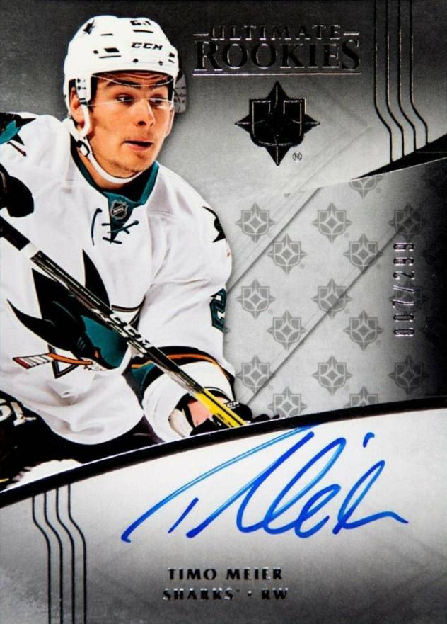 2016 Ultimate Collection Timo Meier #116 Hockey Card