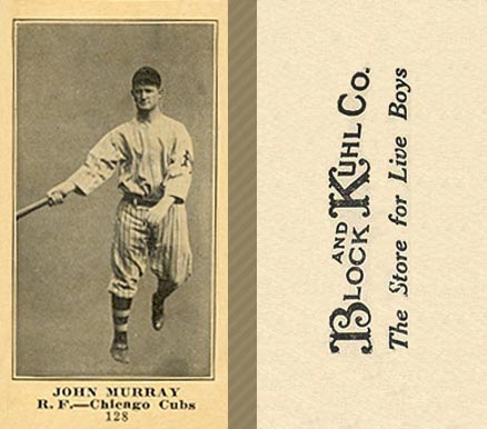 1916 Block & Kuhl (1916) John Murray #128 Baseball Card