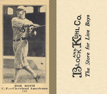 1916 Block & Kuhl (1916) Bob Roth #145 Baseball Card