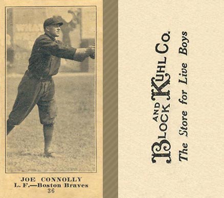 1916 Block & Kuhl (1916) Joe Connolly #36 Baseball Card