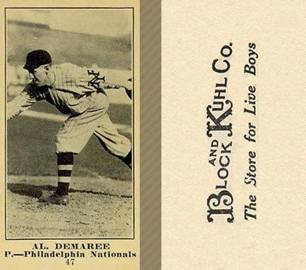 1916 Block & Kuhl (1916) Jack Coombs #38 Baseball Card
