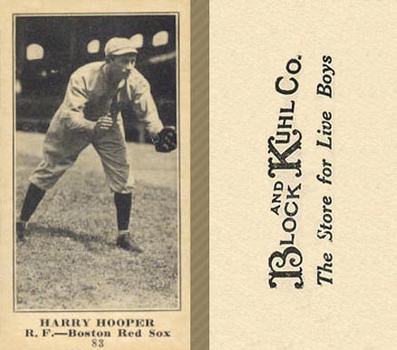 1916 Block & Kuhl (1916) Harry Hooper #83 Baseball Card