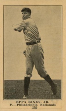1917 Boston Store Eppa Rixey #139 Baseball Card