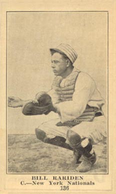 1917 Boston Store Bill Rariden #136 Baseball Card