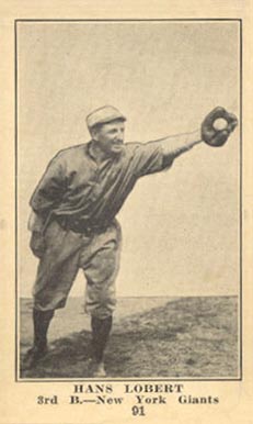 1917 Boston Store Hans Lobert #91 Baseball Card
