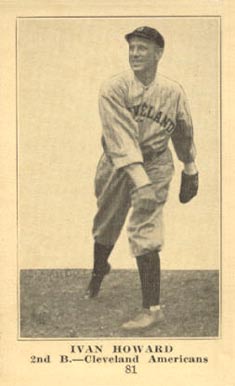 1917 Boston Store Ivan Howard #81 Baseball Card