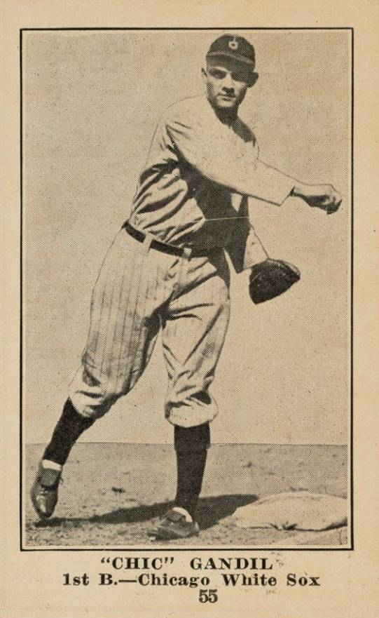 1917 Boston Store "Chic" Gandil #55 Baseball Card