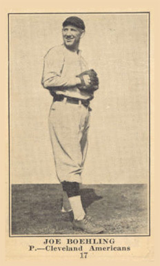 1917 Boston Store Joe Boehling #17 Baseball Card