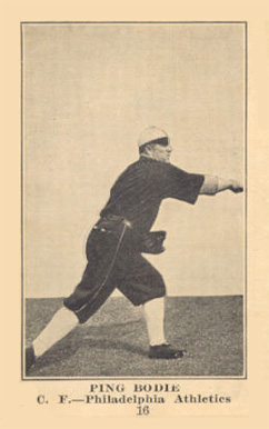 1917 Boston Store Ping Bodie #16 Baseball Card