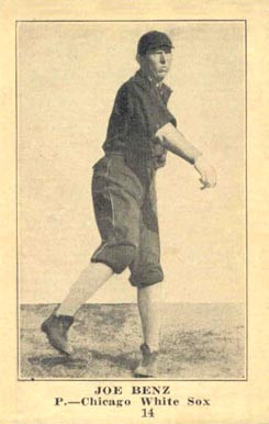 1917 Boston Store Joe Benz #14 Baseball Card