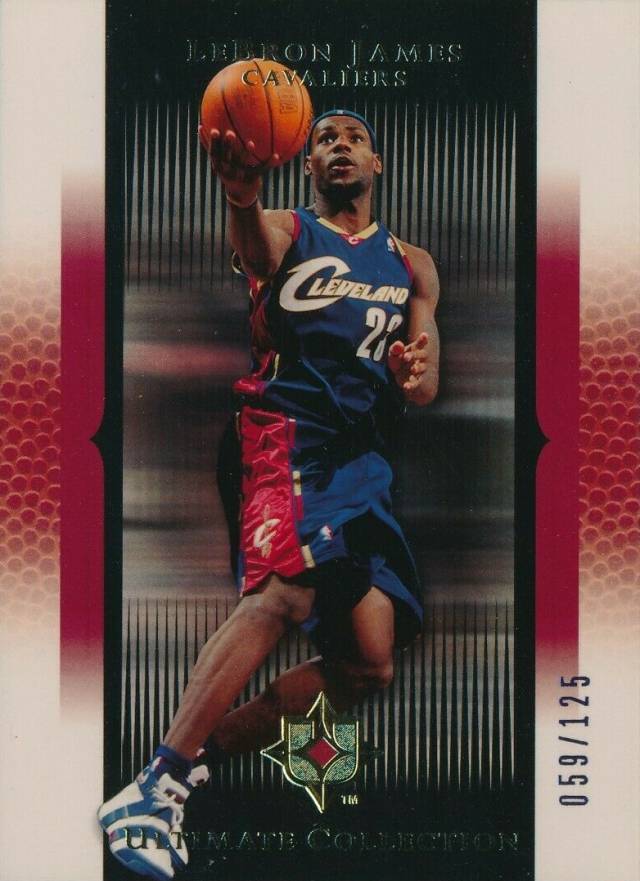 2005 Ultimate Collection  LeBron James #19 Basketball Card