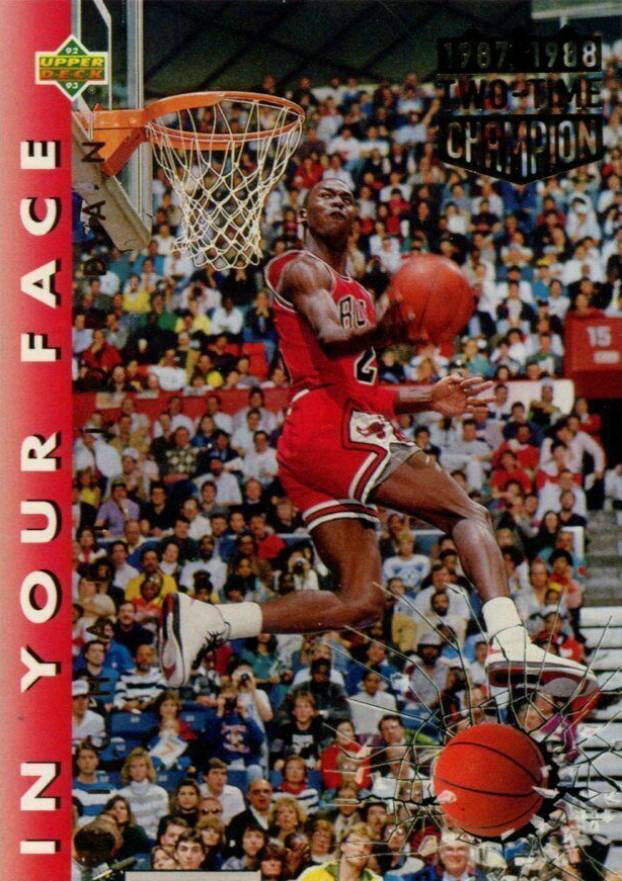 1992 Upper Deck International Michael Jordan #33 Basketball Card