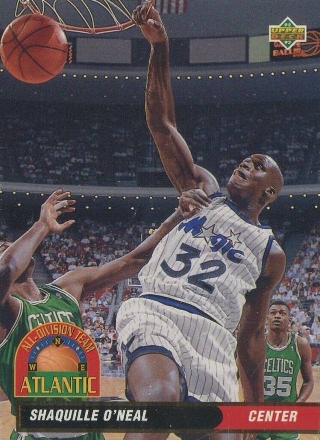 1992 Upper Deck International Shaquille O'Neal #35 Basketball Card