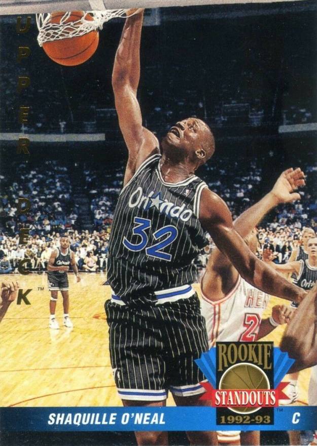 1992 Upper Deck International Shaquille O'Neal #69 Basketball Card
