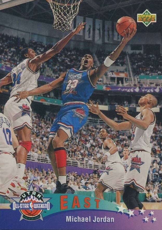 1992 Upper Deck International Michael Jordan #5 Basketball Card