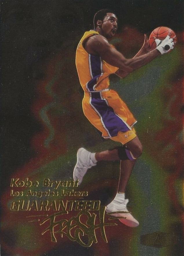 1999 Flair Showcase Guaranteed Fresh Kobe Bryant #4 Basketball Card