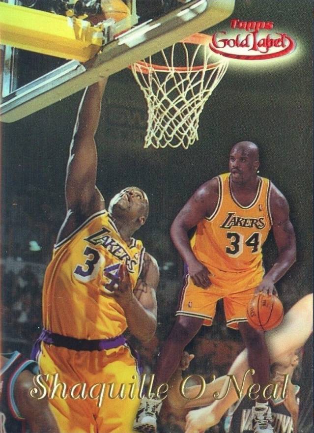 1998 Topps Gold Label Shaquille O'Neal #GL2 Basketball Card