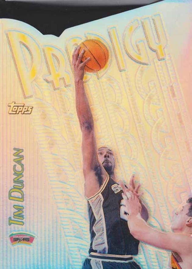 1999 Topps Prodigy Tim Duncan #PR8 Basketball Card