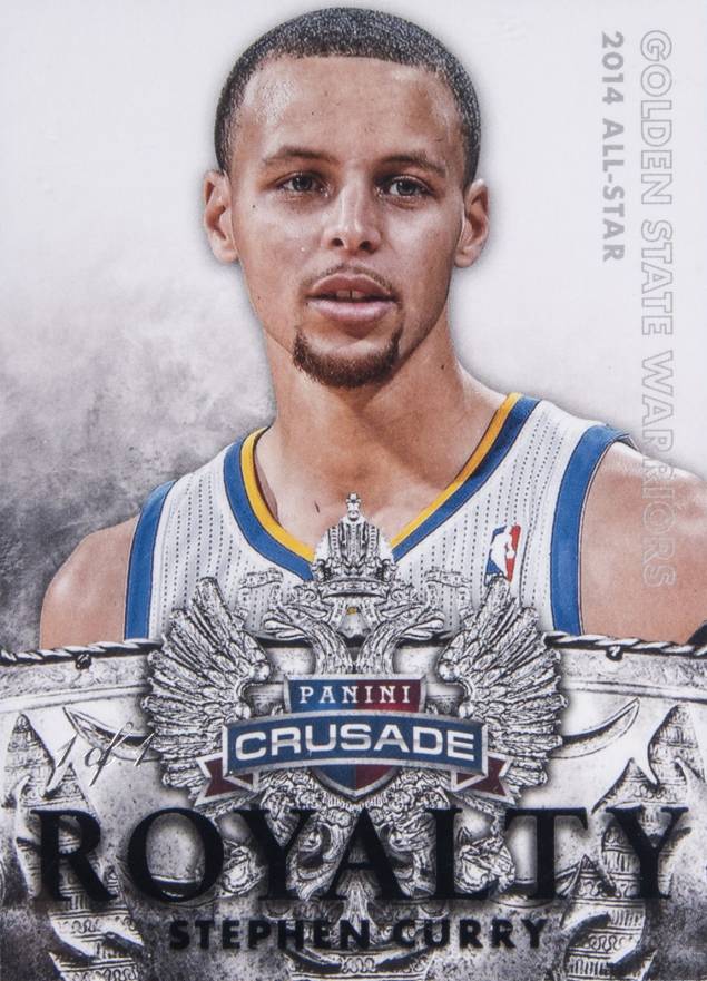 2013 Panini Crusade Royalty Stephen Curry #30 Basketball Card