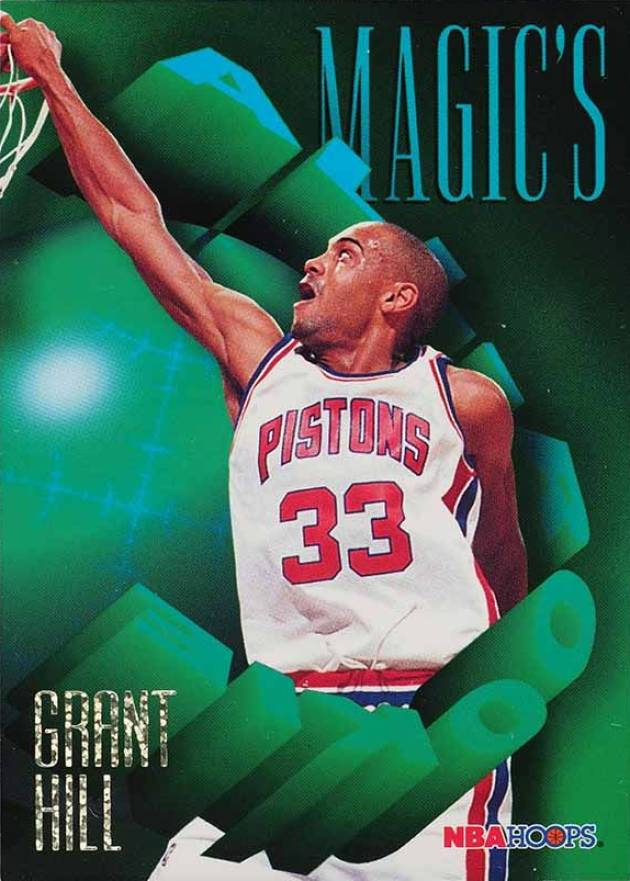 1994 Hoops Magic's All-Rookies Grant Hill #AR3 Basketball Card