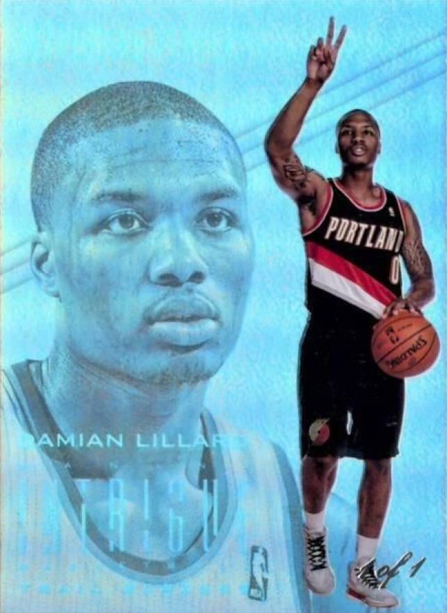 2012 Panini Intrigue Intriguing Players Damian Lillard #131 Basketball Card