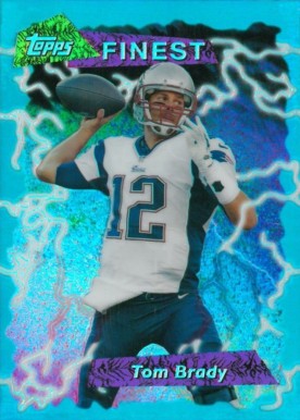 2015 Finest 1995 Finest Refractor Tom Brady #TB Football Card