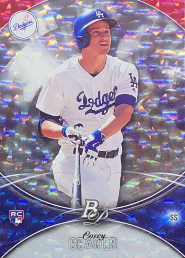 2016 Bowman Platinum Corey Seager #40 Baseball Card