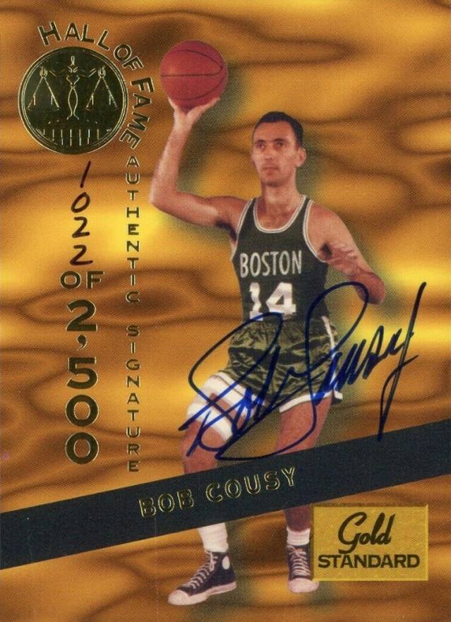 1994 Signature Rookies HOF Bob Cousy #HOF4 Basketball Card