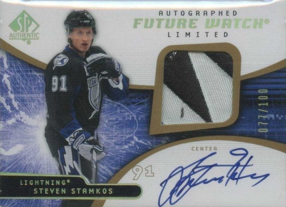2008 SP Authentic Steven Stamkos #247 Hockey Card