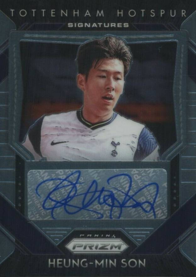 2020 Panini Prizm Premier League Signatures Heung-Min Son #HMS Soccer Card