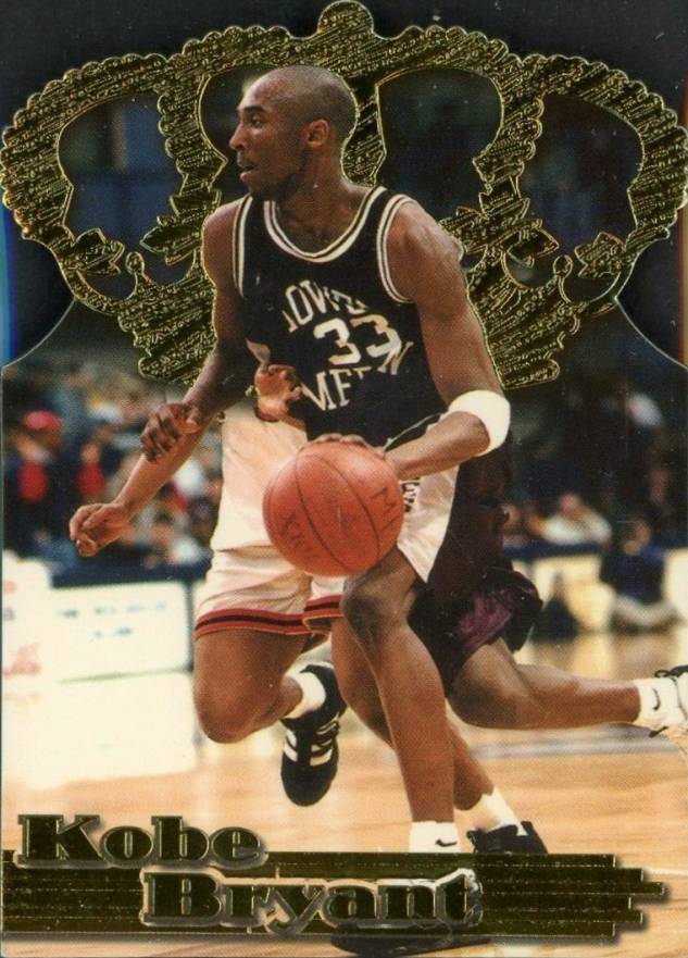 1996 Pacific Power Gold Crown Die-Cuts Kobe Bryant #GC3 Basketball Card