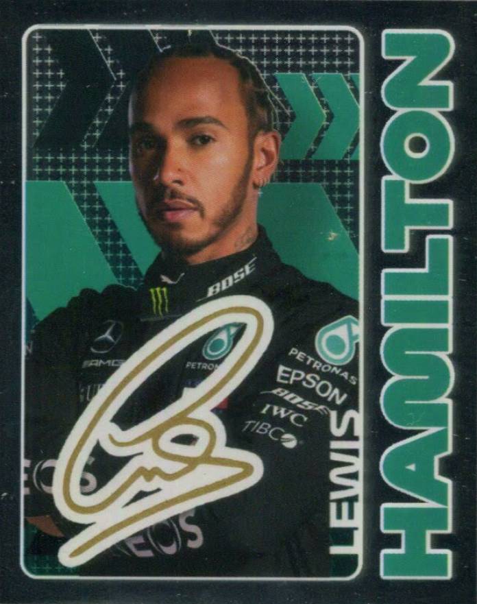 2020 Topps Formula 1 Stickers Lewis Hamilton #4 Other Sports Card