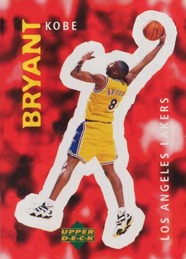 1997 Upper Deck International Stickers Kobe Bryant #60 Basketball Card