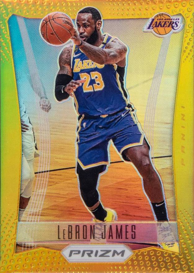 2020 Panini Prizm Prizm Flashback LeBron James #6 Basketball Card