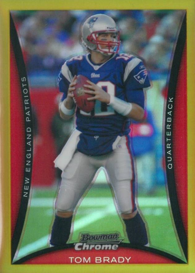 2008 Bowman Chrome Tom Brady #BC112 Football Card