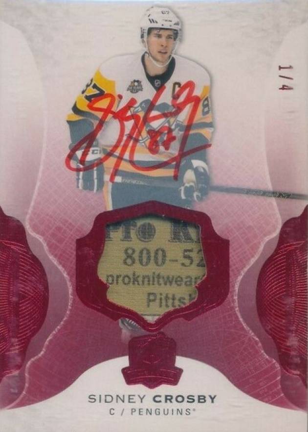 2016 Upper Deck the Cup Sidney Crosby #74 Hockey Card