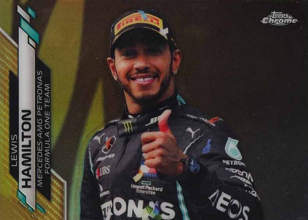 2020 Topps Chrome Formula 1 Lewis Hamilton #174 Other Sports Card