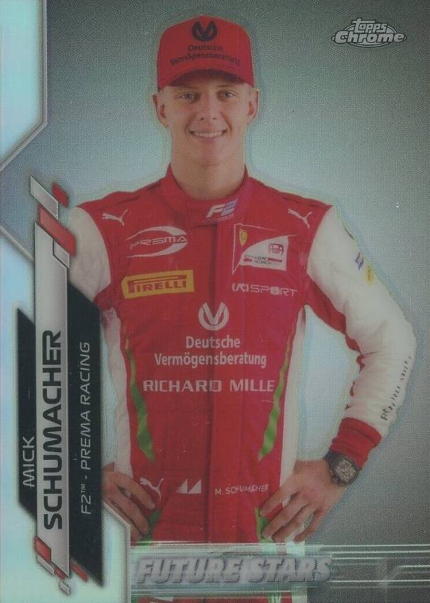 2020 Topps Chrome Formula 1 Mick Schumacher #53 Other Sports Card