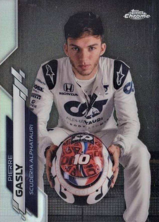 2020 Topps Chrome Formula 1 Pierre Gasly #11 Other Sports Card