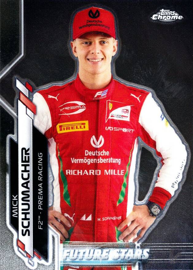 2020 Topps Chrome Formula 1 Mick Schumacher #53 Other Sports Card