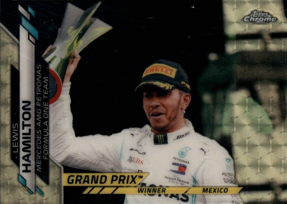 2020 Topps Chrome Formula 1 Lewis Hamilton #150 Other Sports Card