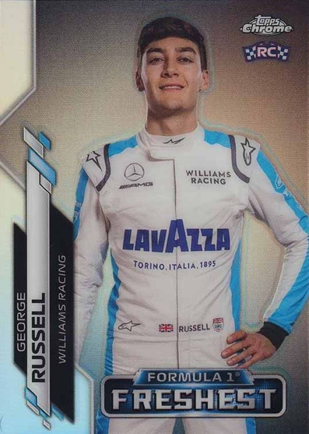 2020 Topps Chrome Formula 1 George Russell #200 Other Sports Card