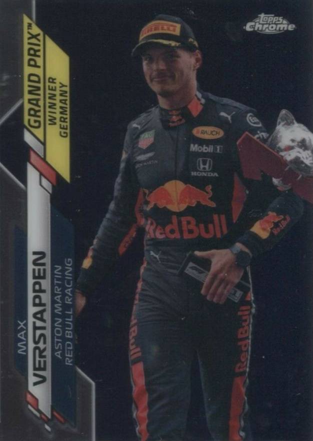 2020 Topps Chrome Formula 1 Max Verstappen #143 Other Sports Card