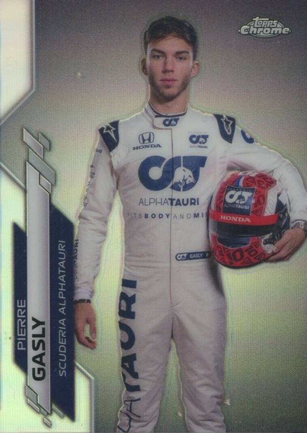 2020 Topps Chrome Formula 1 Pierre Gasly #11 Other Sports Card
