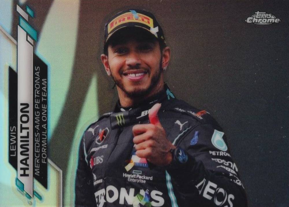 2020 Topps Chrome Formula 1 Lewis Hamilton #174 Other Sports Card