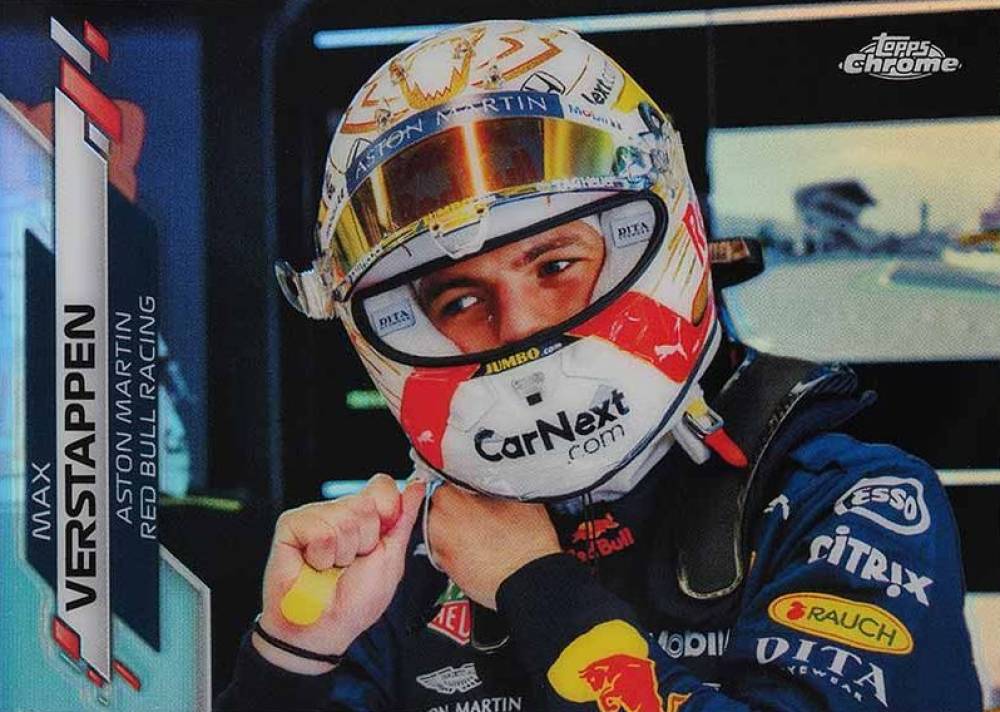 2020 Topps Chrome Formula 1 Max Verstappen #179 Other Sports Card