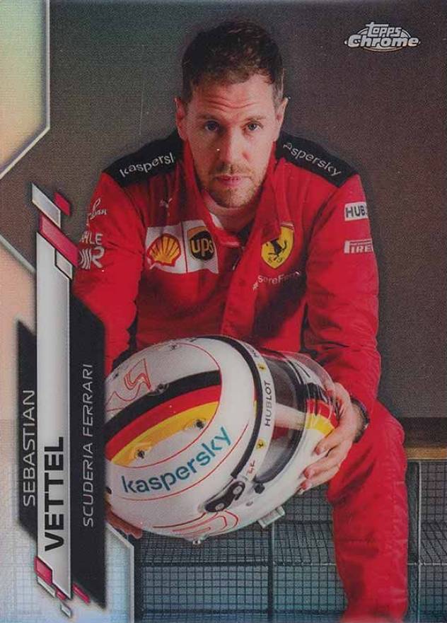 2020 Topps Chrome Formula 1 Sebastian Vettel #3 Other Sports Card