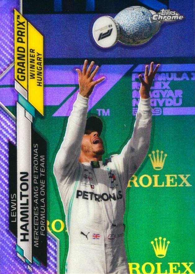 2020 Topps Chrome Formula 1 Lewis Hamilton #144 Other Sports Card