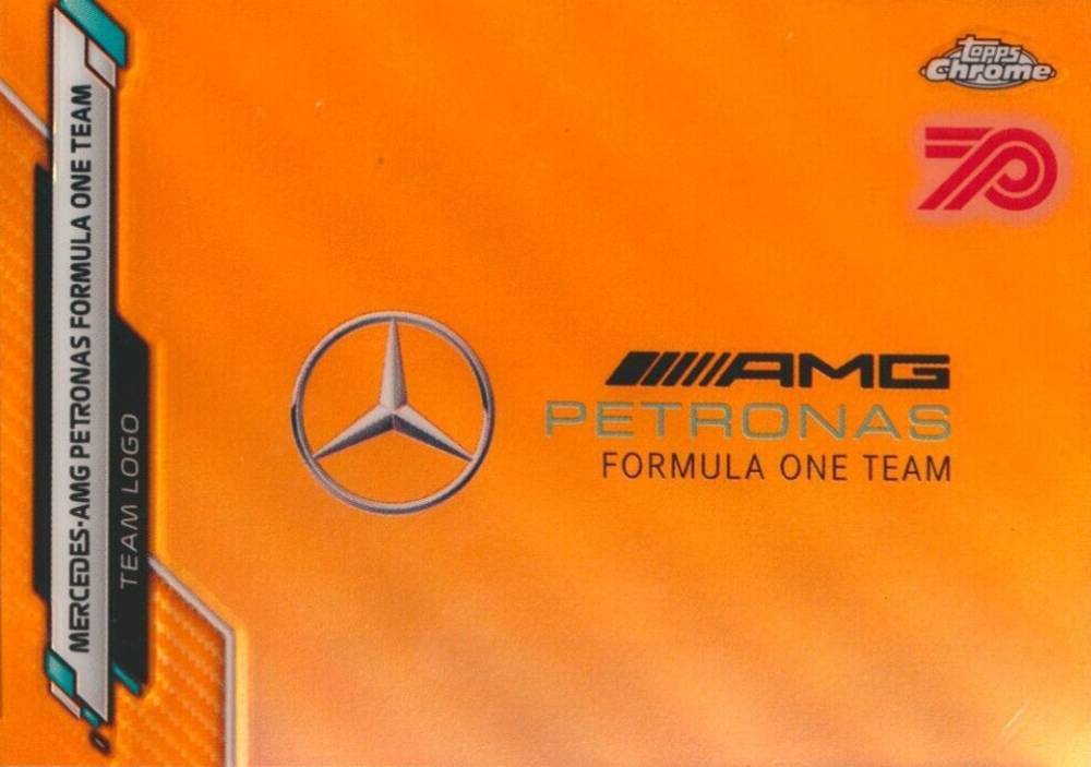 2020 Topps Chrome Formula 1 Mercedes-Amg Petronas F1 Team #112 Other Sports Card