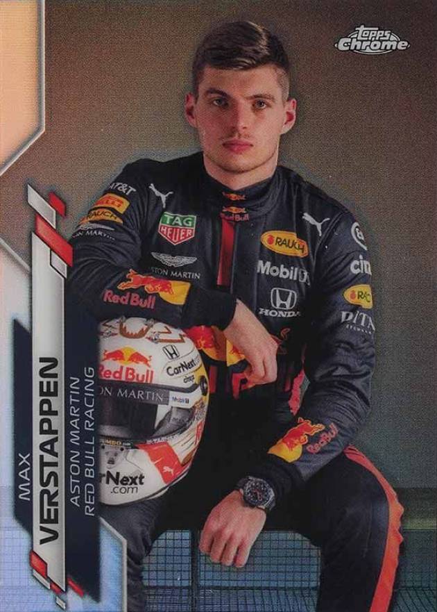 2020 Topps Chrome Formula 1 Max Verstappen #6 Other Sports Card